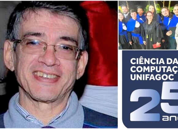 25 anos da Ciência da Computação UNIFAGOC pelos olhos do professor Waldir Trevizano que acompanhou todas as turmas da graduação