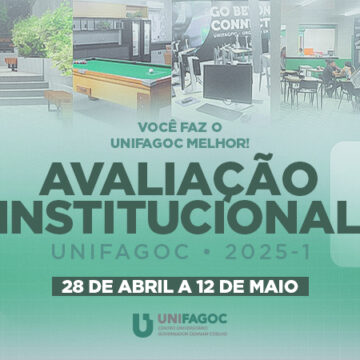 Avaliação Institucional UNIFAGOC 2025-1: pesquisa começa no próximo dia 28 de abril