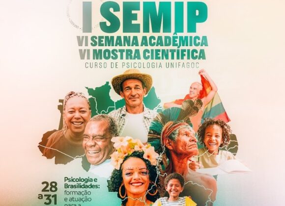 V Semana Acadêmica e VI Mostra Científica da Psicologia UNIFAGOC acontece entre 28 e 31 de agosto