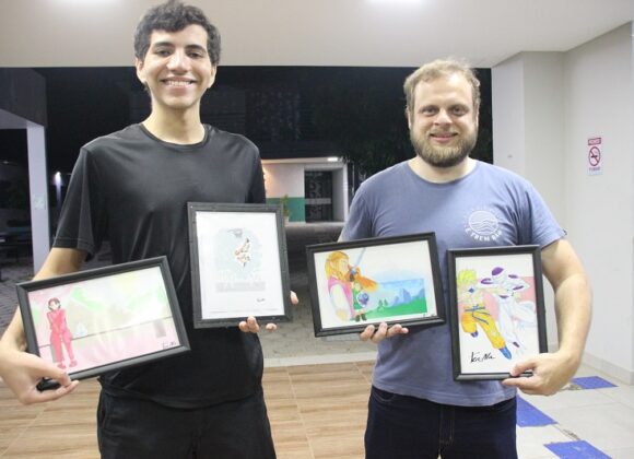 Arte no Campus: UNIFAGOC realiza a 2ª exposição com desenhos de acadêmico da Psicologia