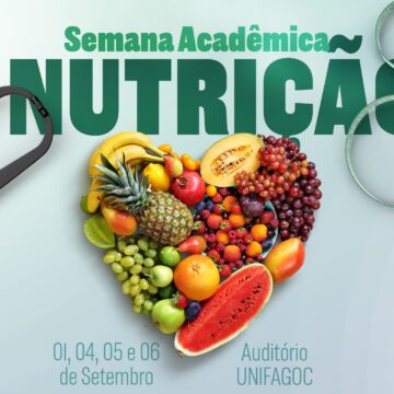 Semana Acadêmica da Nutrição UNIFAGOC contará com minicursos e palestras; confira a programação
