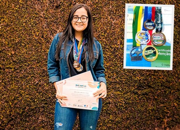 Medalhista de Ouro Estadual em Olimpíadas Internacional de Matemática fala sobre as conquistas e a escolha pelo curso de Ciência da Computação do UNIFAGOC