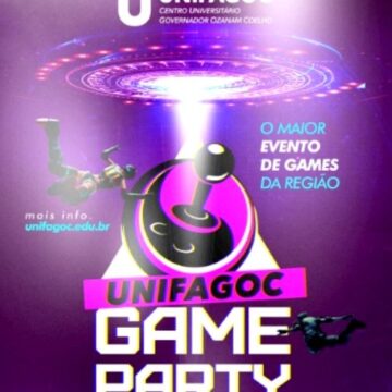 Game over: 3ª edição do UNIFAGOC Game Party On-line é cancelada