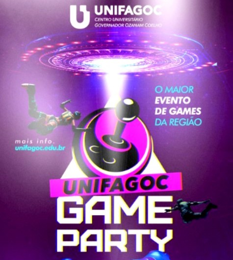 Game over: 3ª edição do UNIFAGOC Game Party On-line é cancelada
