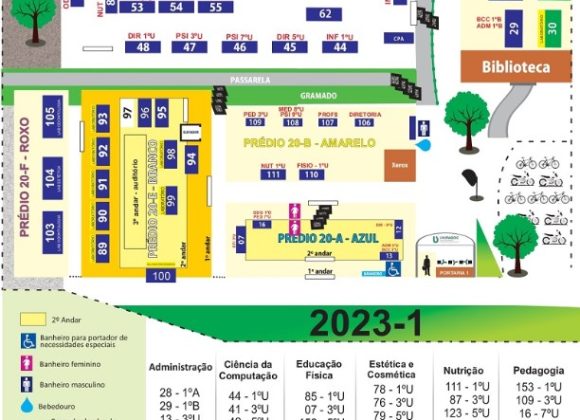Volta às Aulas UNIFAGOC 2023.1: mapa das salas e programação especial é divulgada