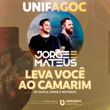 UNIFAGOC sorteia ida ao camarim da dupla Jorge e Mateus