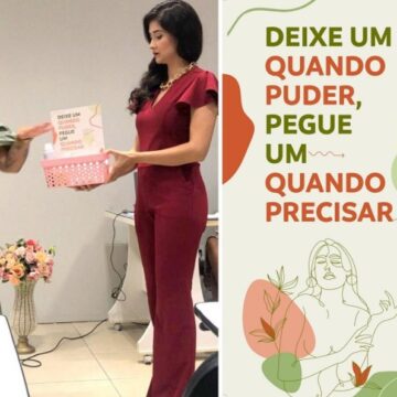 Ação do UNIFAGOC ”Deixe um quando puder, pegue um quando precisar!” é citada como exemplo em evento da ACIUBÁ
