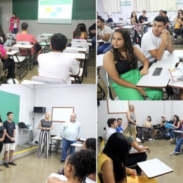 Projeto Integra: calouros da Escola de Negócios UNIFAGOC participam de palestras e bate-papos sobre os cursos