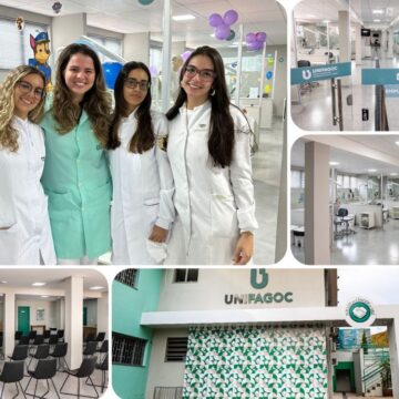 Alunas da Odontologia Diurno do UNIFAGOC visitam clínica escola da graduação