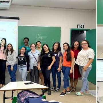 Pedagogia UNIFAGOC recebe professora de Ubá para compartilhar sua experiência como professora alfabetizadora