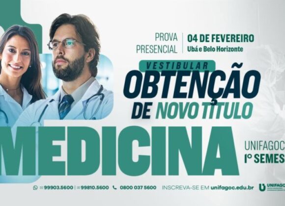 UNIFAGOC divulga resultado do Processo Seletivo de Obtenção de Novo Titulo da Medicina 2023.1