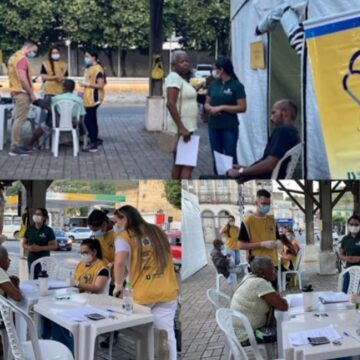 Alunos do UNIFAGOC realizam 4ª edição do projeto Saúde na Praça