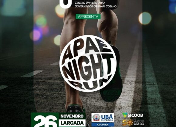 Retirada dos kits da APAE Night Run acontece no sábado