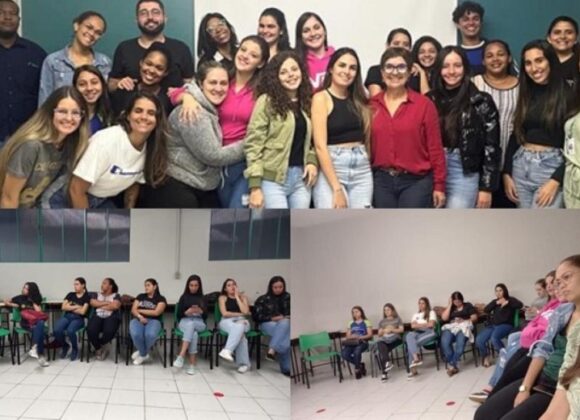 Pedagogia UNIFAGOC recebe diretora de escola estadual para falar sobre Gestão Democrática Pedagógica