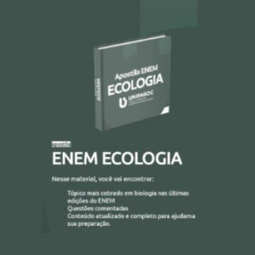UNIFAGOC disponibiliza apostila Enem Ecologia