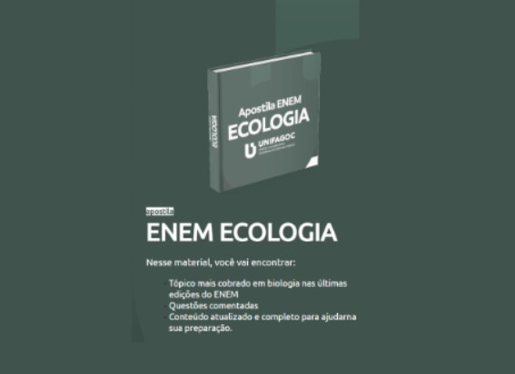 UNIFAGOC disponibiliza apostila Enem Ecologia