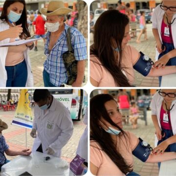 Projeto de alunos do UNIFAGOC leva orientações sobre doenças para população de rua de Ubá