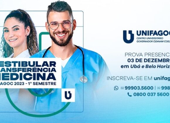Processo seletivo de Transferência 2023-1 da Medicina UNIFAGOC está com inscrições abertas