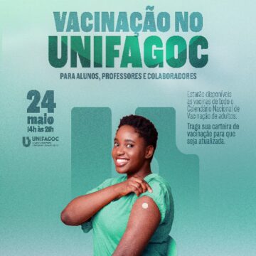 UNIFAGOC promove dia de vacinação para alunos, professores e colaboradores