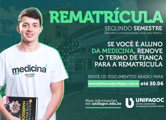 Rematrícula 2023.2: alunos da Medicina devem renovar documentos para Termo de Fiança