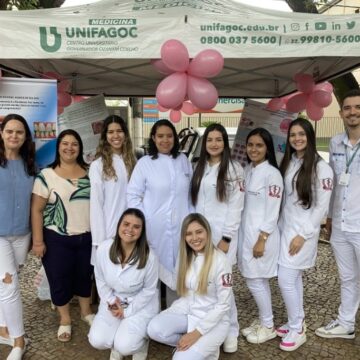 Odontologia UNIFAGOC participa de projeto Ação em Saúde da prefeitura de Ubá