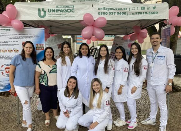 Odontologia UNIFAGOC participa de projeto Ação em Saúde da prefeitura de Ubá