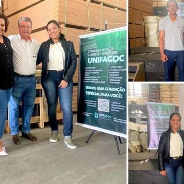 UNIFAGOC participa da SIPAT da fábrica de móveis Leifer em Rodeiro