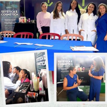 Curso de Estética e Cosmética do UNIFAGOC finaliza a participação da Instituição na SIPAT da Itatiaia