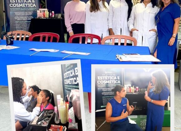 Curso de Estética e Cosmética do UNIFAGOC finaliza a participação da Instituição na SIPAT da Itatiaia