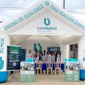 Curso de Nutrição do UNIFAGOC participa da SIPAT na Itatiaia