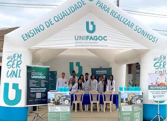 Curso de Nutrição do UNIFAGOC participa da SIPAT na Itatiaia