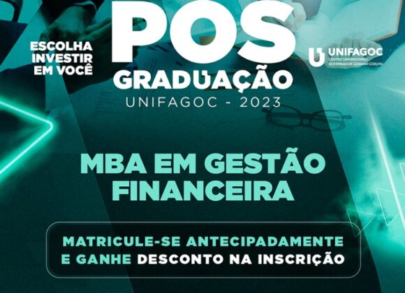 Pós-graduação UNIFAGOC: Saiba mais sobre o curso de MBA em Gestão Financeira