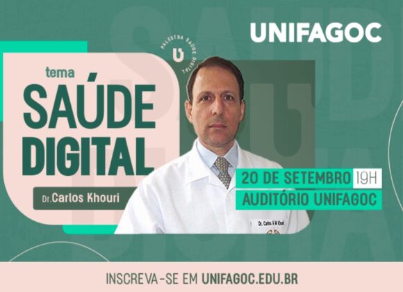 Medicina UNIFAGOC promove palestra sobre Saúde Digital para alunos do curso