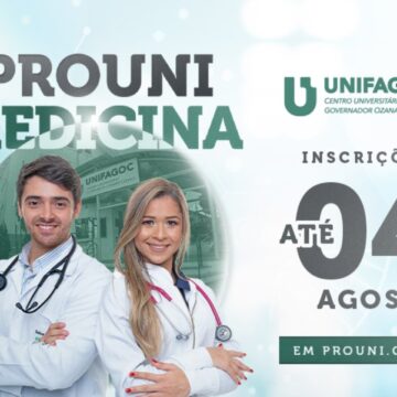 Medicina UNIFAGOC disponibiliza bolsas integrais pelo PROUNI para o segundo semestre de 2022