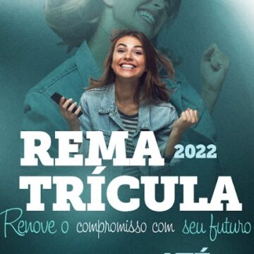 Rematrícula 2022.2: prazo para aceitar o contrato se encerra nesta sexta-feira (29)