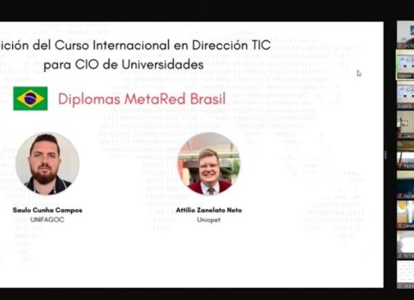 Professor da Ciência da Computação e coordenador de TI do UNIFAGOC conclui curso internacional