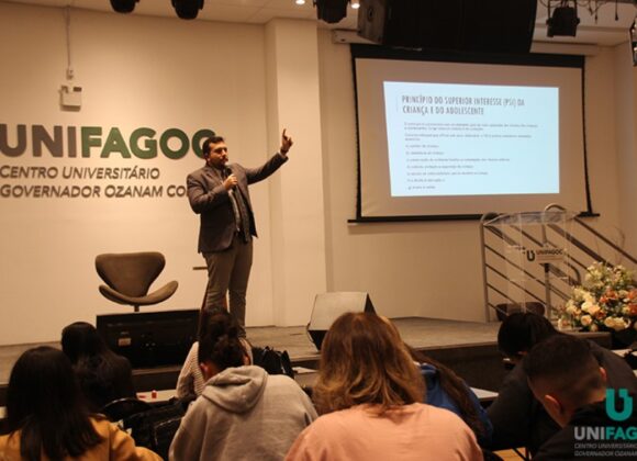 Garantismo do ECA é abordado em palestra do Direito UNIFAGOC