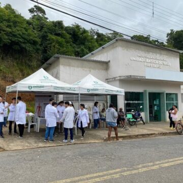 Alunos da Medicina UNIFAGOC promovem ação de educação em saúde em UBS de Ubá