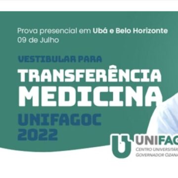 Medicina UNIFAGOC abre inscrições para processo seletivo de Transferência 2022