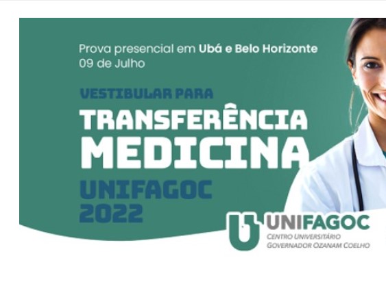Medicina UNIFAGOC abre inscrições para processo seletivo de Transferência 2022