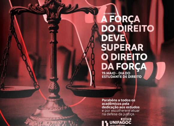 Dia do Estudante de Direito: saiba mais sobre a data e confira depoimentos de alunos do UNIFAGOC