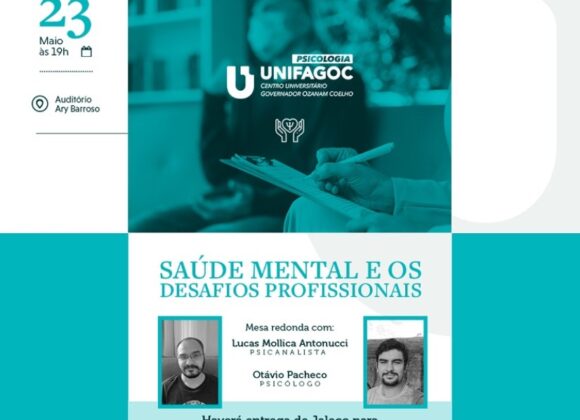 Psicologia UNIFAGOC realiza evento sobre Saúde Mental e os desafios profissionais para celebrar o Dia da Luta Antimanicomial