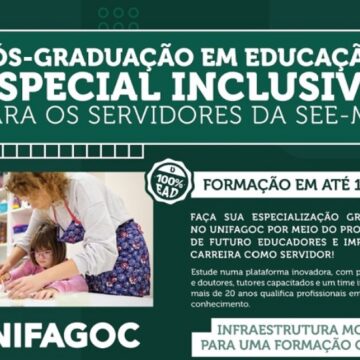 Trilhas de Futuro: UNIFAGOC é credenciado pelo governo de Minas Gerais para oferecer curso de pós-graduação aos servidores da educação