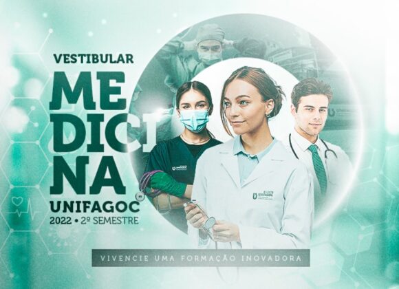 Inscrições abertas para o Vestibular de Medicina UNIFAGOC 2022.2