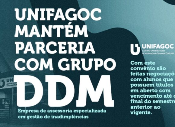 UNIFAGOC mantém parceria com empresa de gestão de inadimplências