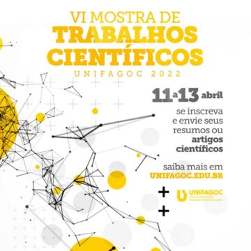 VI Mostra de Trabalhos Científicos UNIFAGOC: estão abertas as inscrições para submissão de resumos