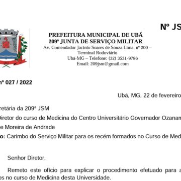 Confira procedimento para atualização de documentos militares de recém-formados em Medicina