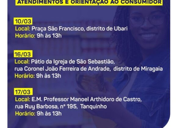 PROCON na comunidade: alunos do Direito UNIFAGOC levarão atendimentos e orientações a consumidores
