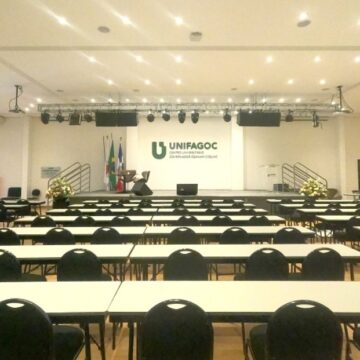 Estrutura moderna, flexível e sustentável: conheça o Auditório Ary Barroso do UNIFAGOC