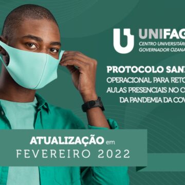 Volta às Aulas 2022: UNIFAGOC divulga novo Protocolo Sanitário